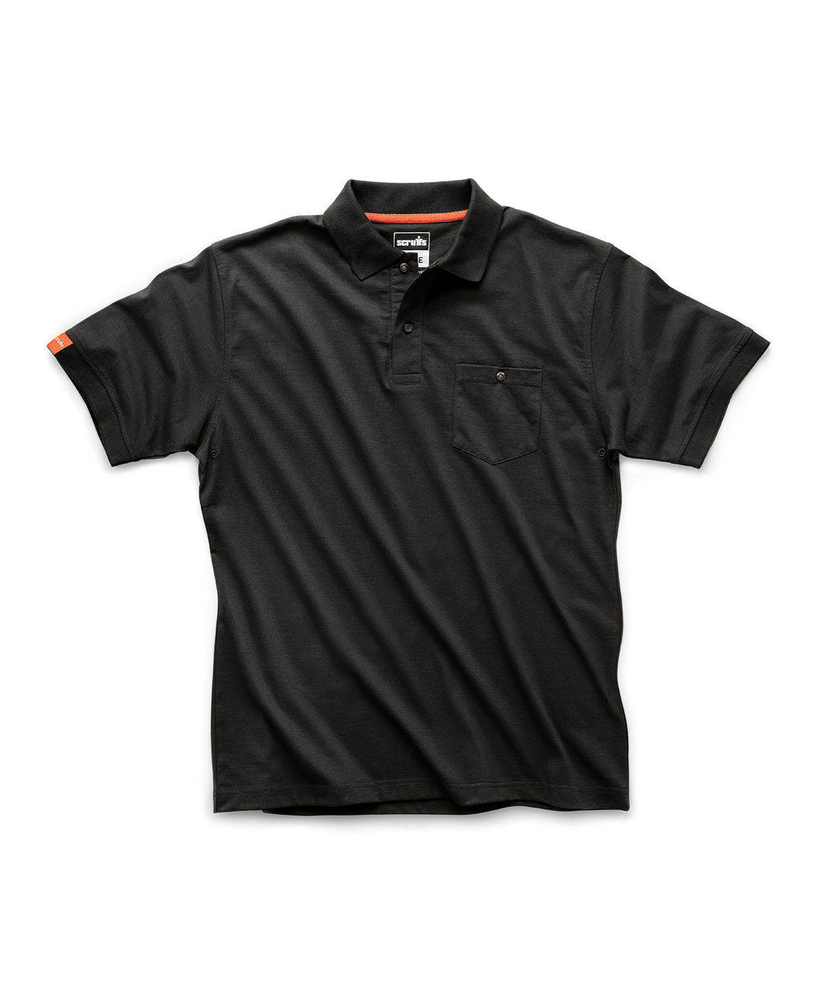 Scruffs Eco Worker polo Black