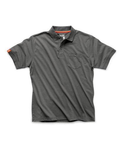 Scruffs Eco Worker polo Graphite