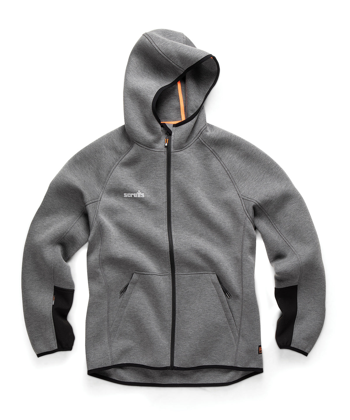 Scruffs Trade air-layer hoodie Charcoal