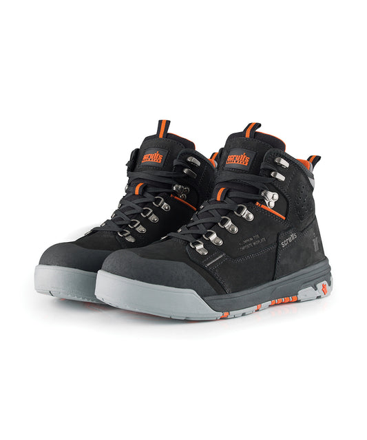 Scruffs Hydra safety boots Black