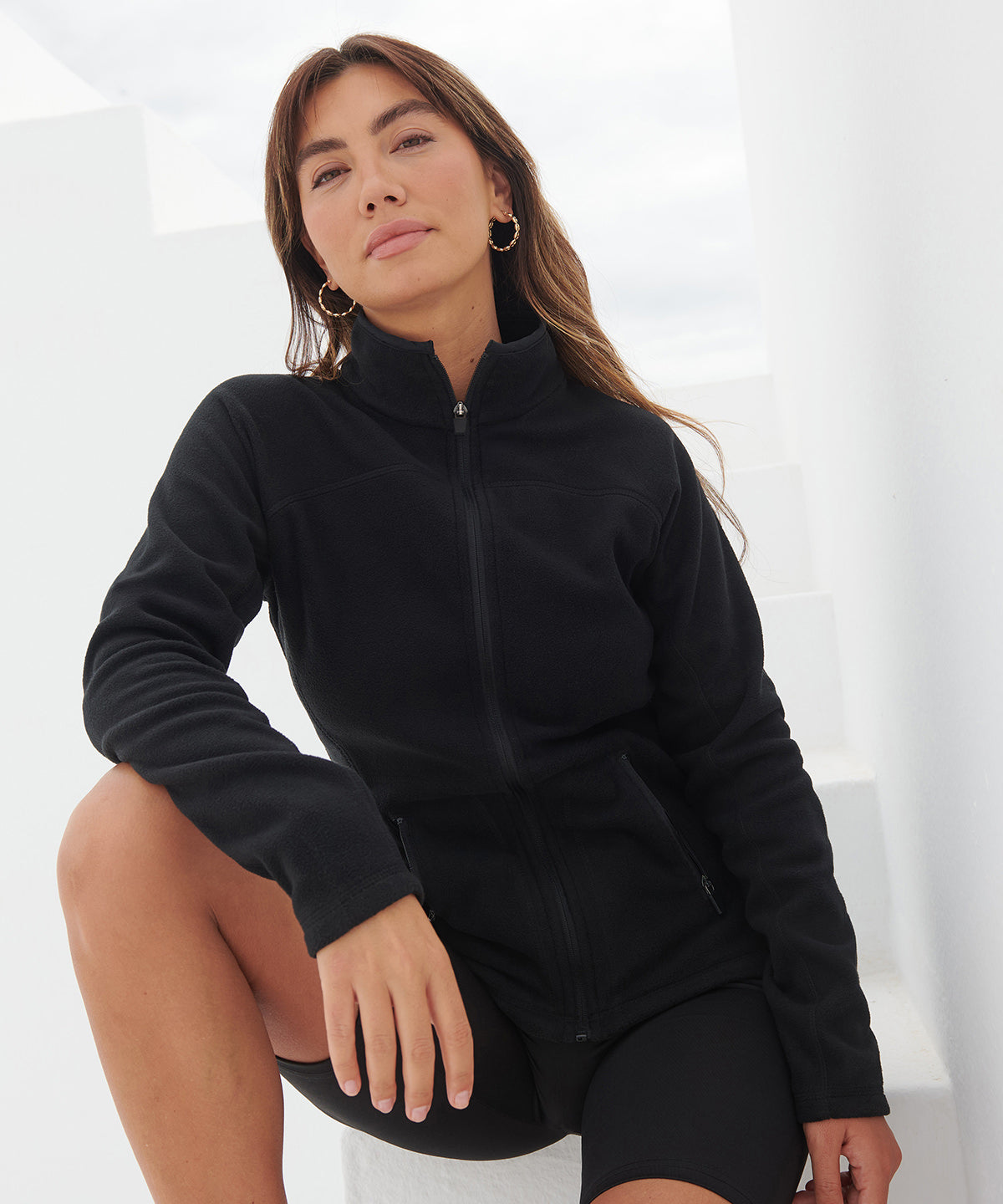 SF Clothing Microfleece jacket Black