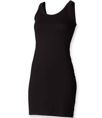 SF Clothing Ladies Tank Dress in Black