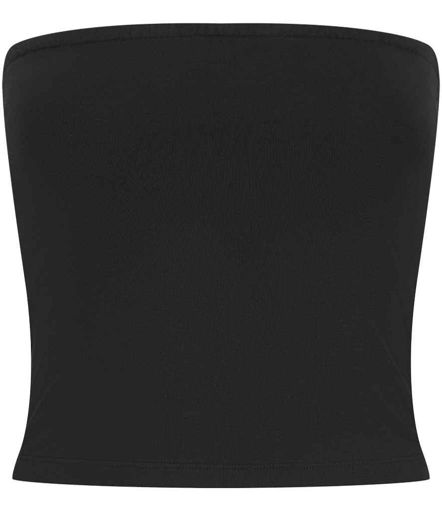 SF Clothing Ladies Bandeau Top in Black