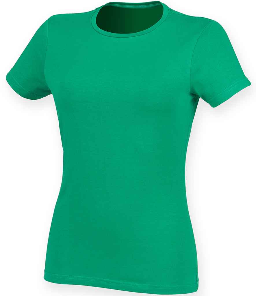SF Clothing SF Clothing Ladies Feel Good Stretch T-Shirt Green