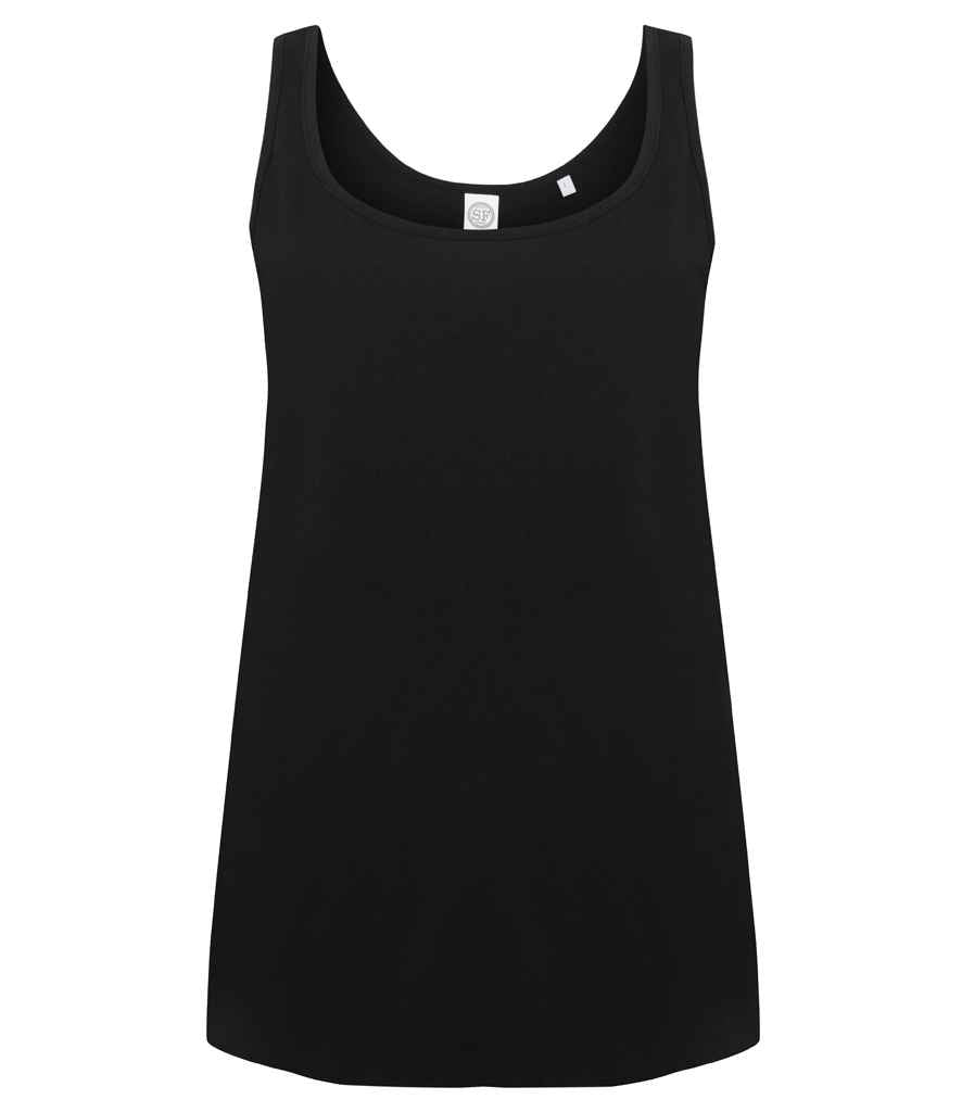 SF Clothing Ladies Slounge Vest in Black