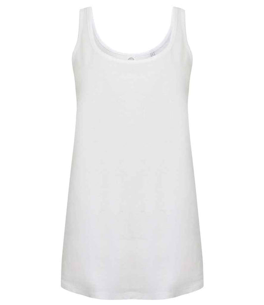 SF Clothing Ladies Slounge Vest in White