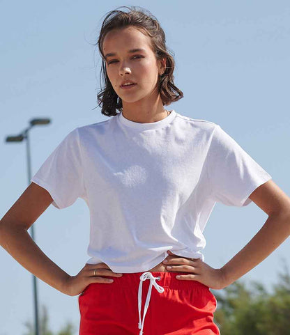 SF Clothing Ladies Cropped Boxy T-Shirt - model image