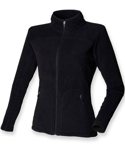 SF Clothing Ladies Micro Fleece Jacket in Black