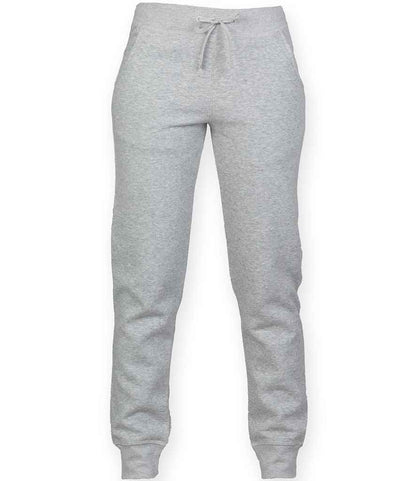 SF Clothing Ladies Cuffed Jog Pants in Heather Grey