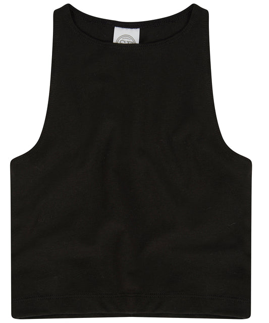 SF Clothing Kids cropped top Black