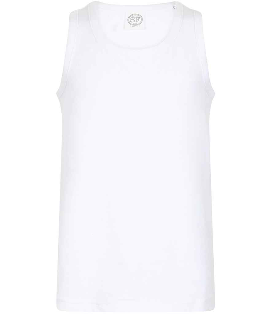 SF Clothing SF Clothing Kids Feel Good Stretch Vest White
