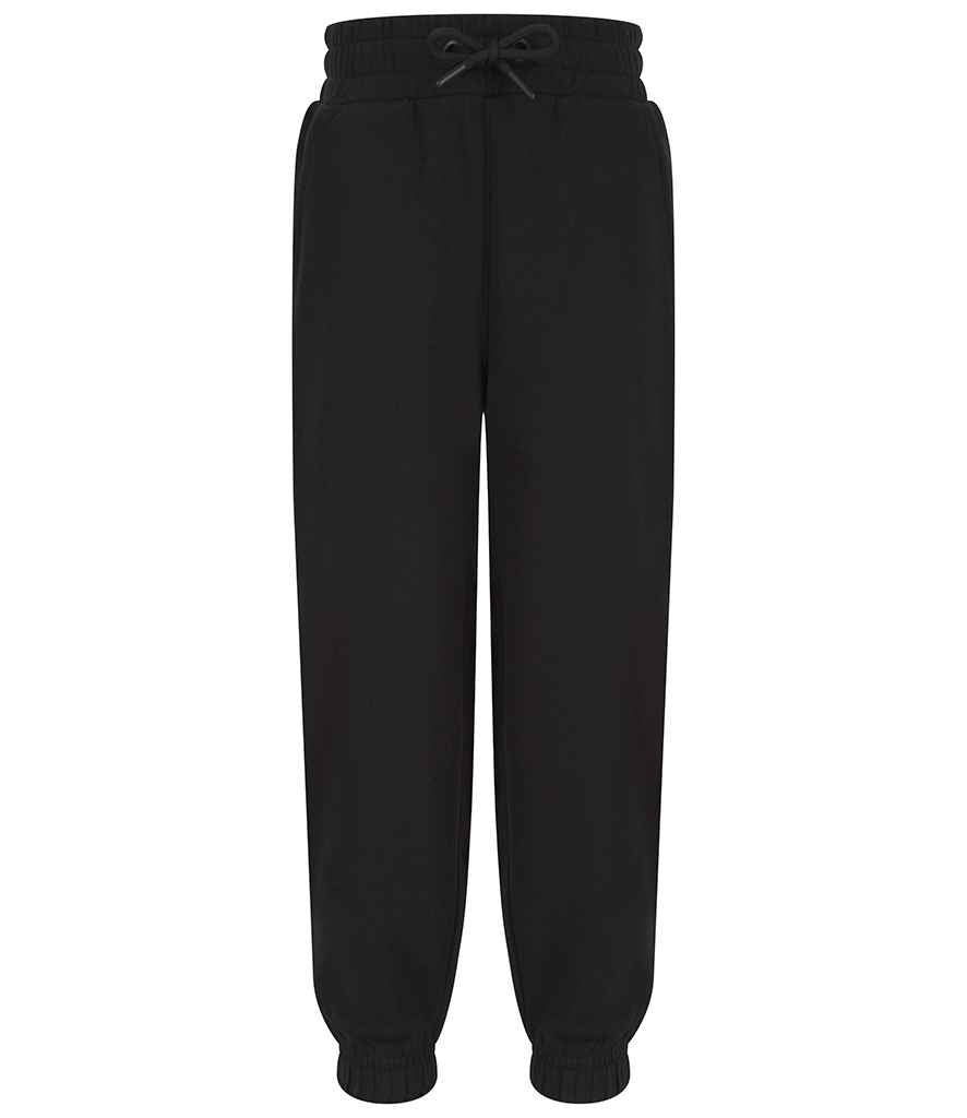 SF Clothing Kids Sustainable Fashion Cuffed Joggers in Black