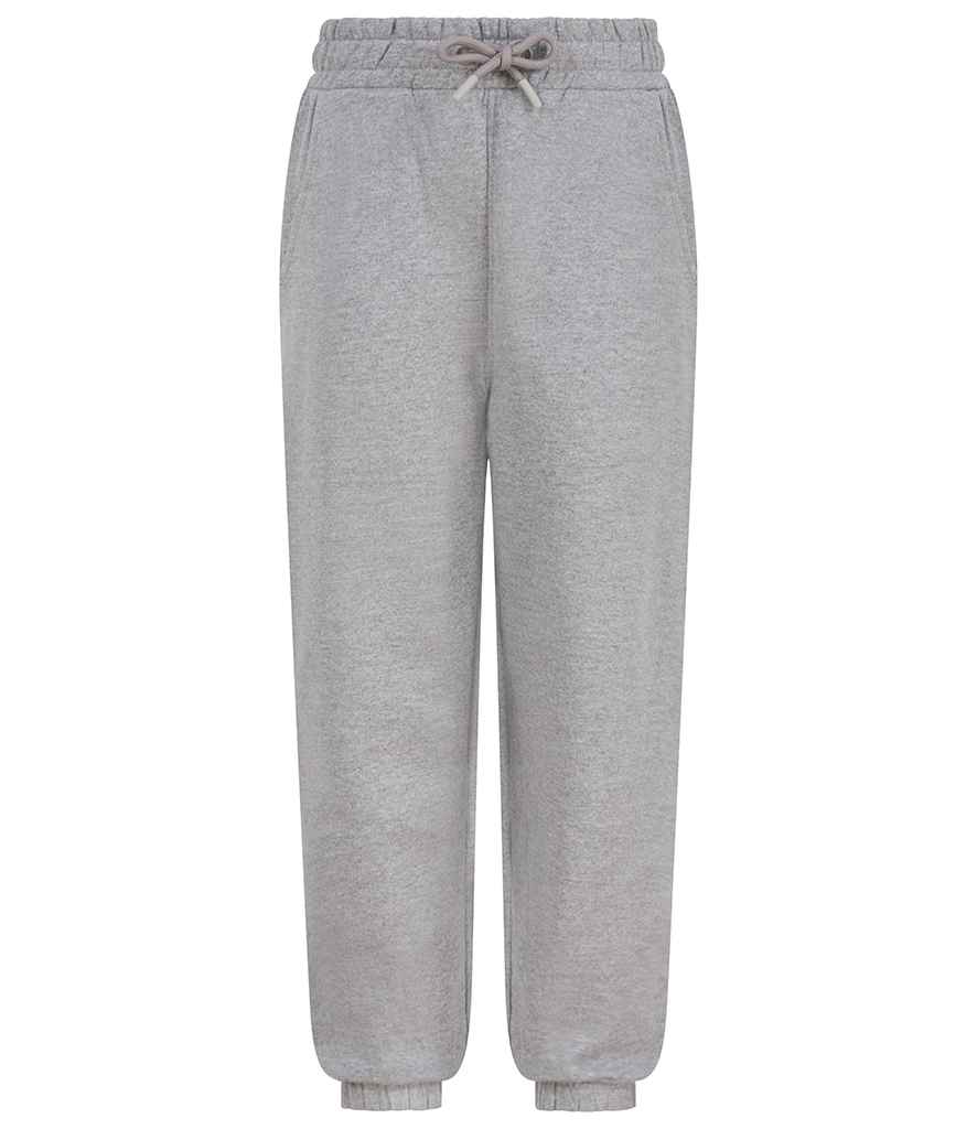 SF Clothing Kids Sustainable Fashion Cuffed Joggers in Heather Grey