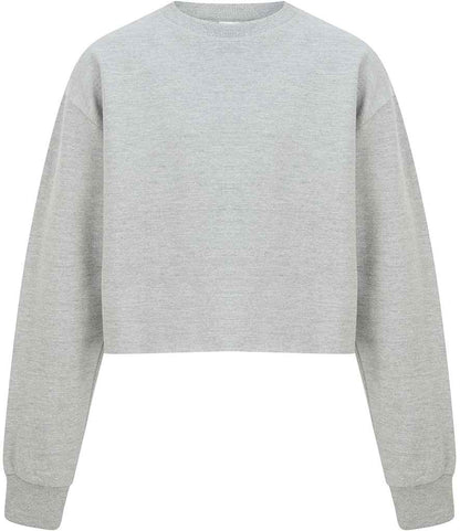 SF Clothing SF Clothing Kids Cropped Slounge Sweatshirt Heather Grey