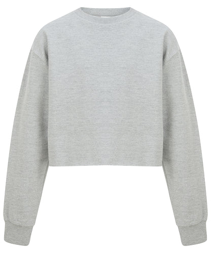 SF Clothing Kids cropped slounge sweat Heather Grey