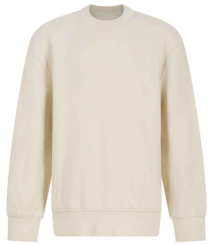 SF Clothing Kids Sustainable Fashion Curved Hem Sweatshirt in Light Stone