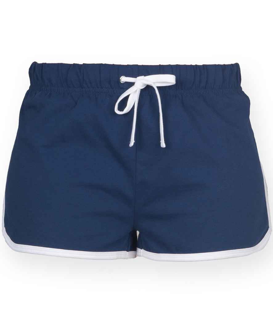 SF Clothing Kids Retro Shorts in Navy/White