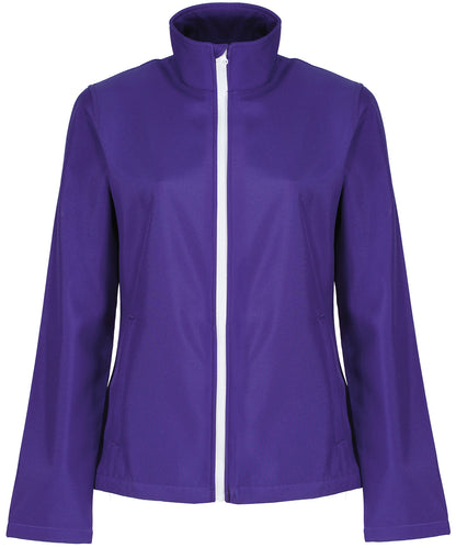 Regatta Professional Women's Ablaze printable softshell Vibrant Purple