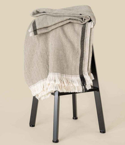 Spasso Striped Fouta - model image