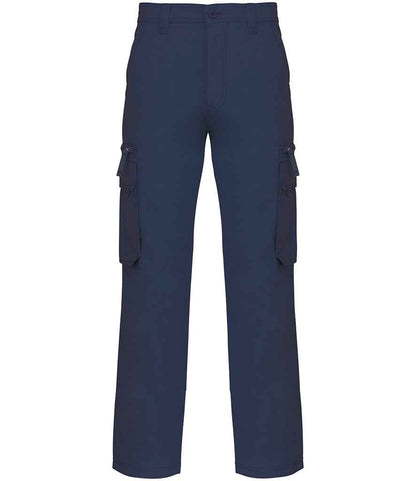 Kariban Heavy Canvas Trousers in Navy