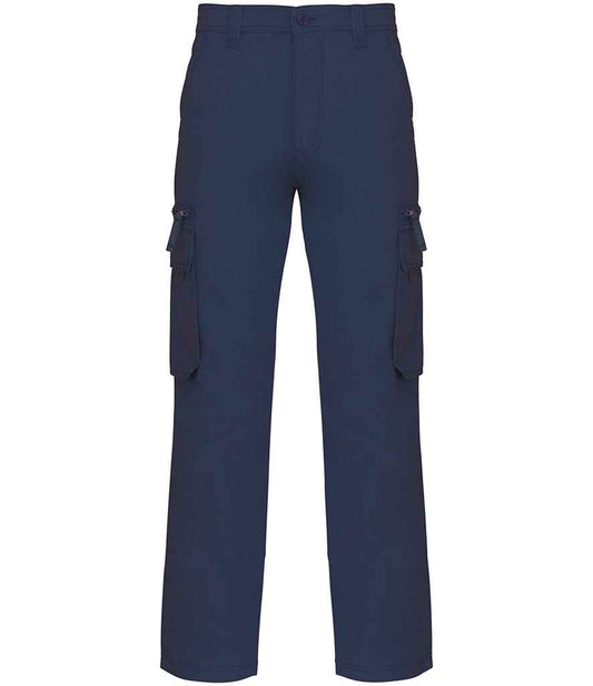 Kariban Heavy Canvas Trousers in Navy