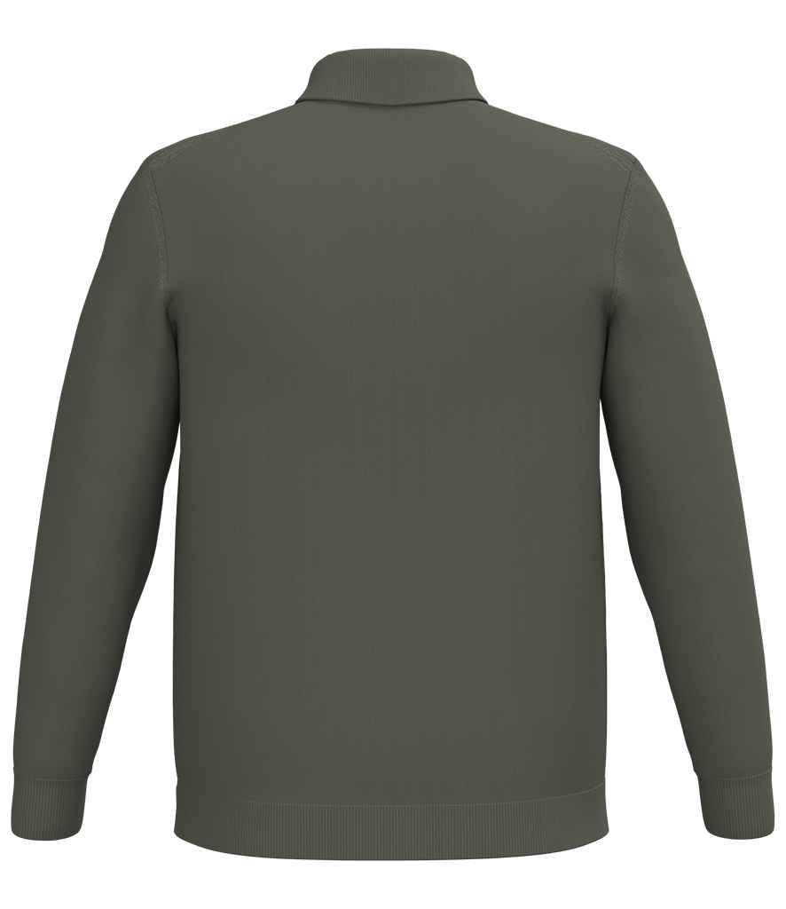 Spasso Knitted Long Sleeve Polo Shirt