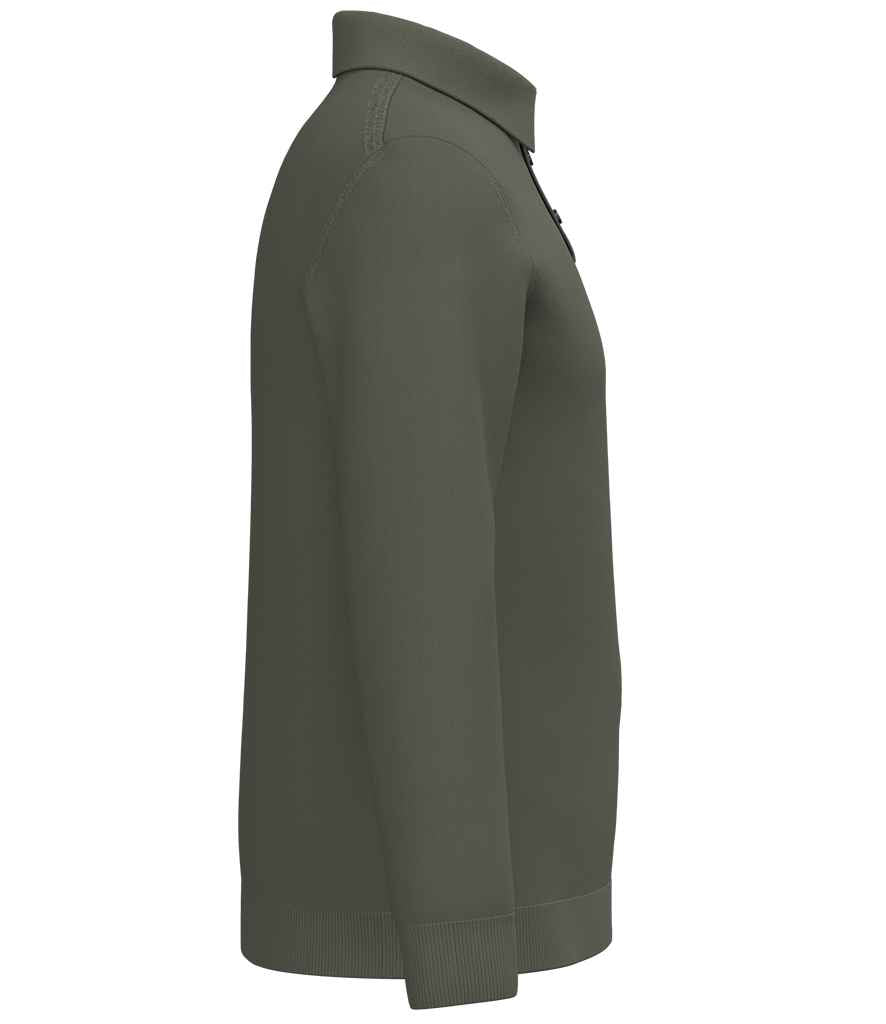 Spasso Knitted Long Sleeve Polo Shirt