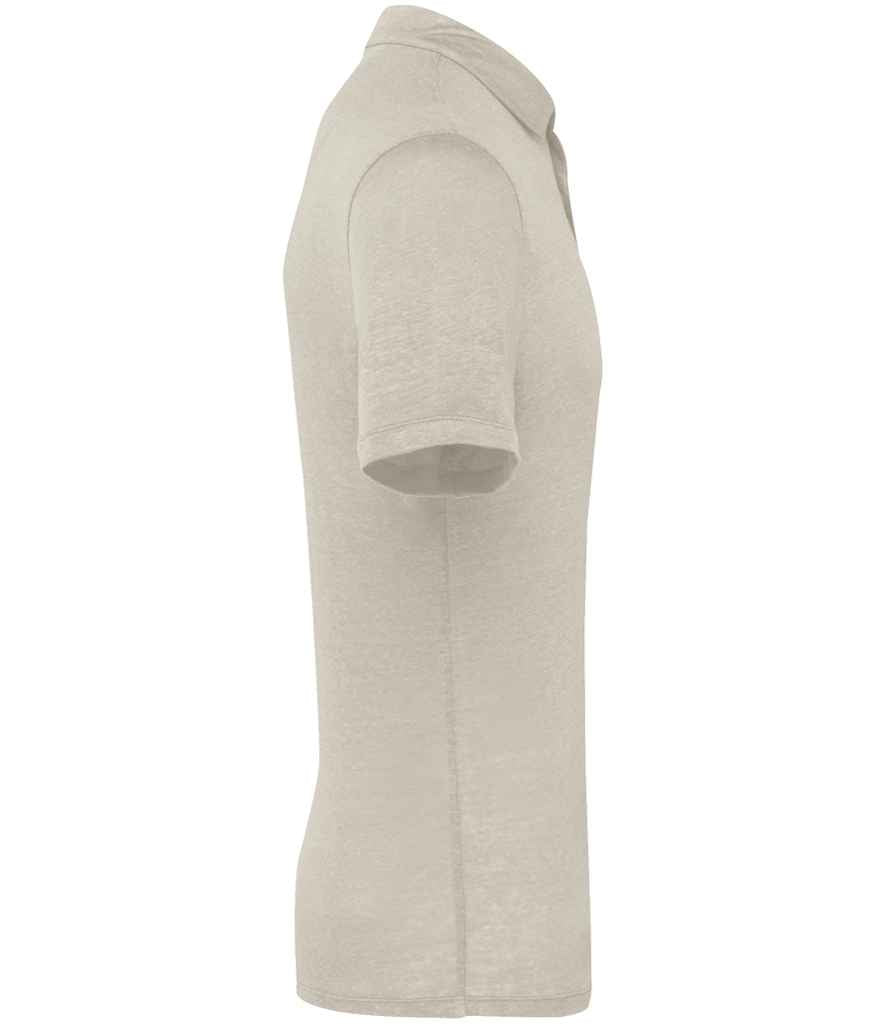 Spasso Knitted Linen Polo Shirt
