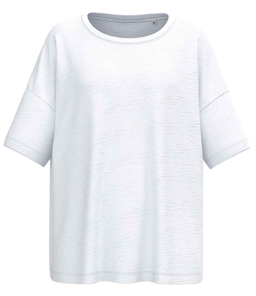 Spasso Ladies Oversized Slub T-Shirt
