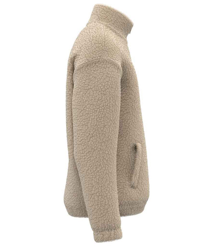 Spasso Unisex Sherpa Drop Shoulder 1/4 Zip Sweat