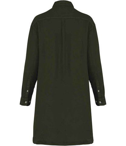Spasso Ladies Linen Dress Shirt