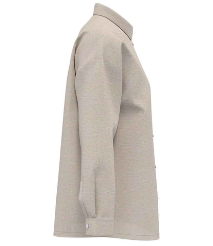 Spasso Ladies Long Sleeve Oversized Linen Shirt