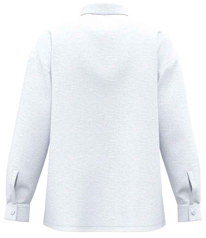 Spasso Ladies Long Sleeve Oversized Linen Shirt