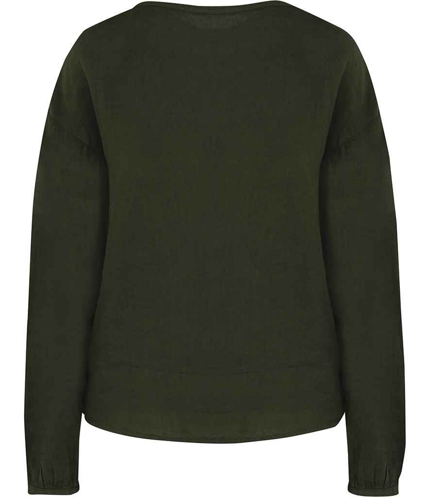 Spasso Ladies Linen Blouse