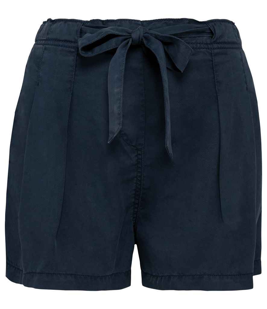 Spasso Ladies TENCEL™ Shorts in Washed Navy