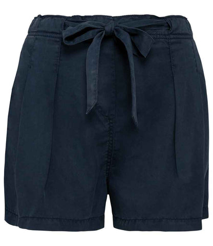 Spasso Ladies TENCEL™ Shorts in Washed Navy