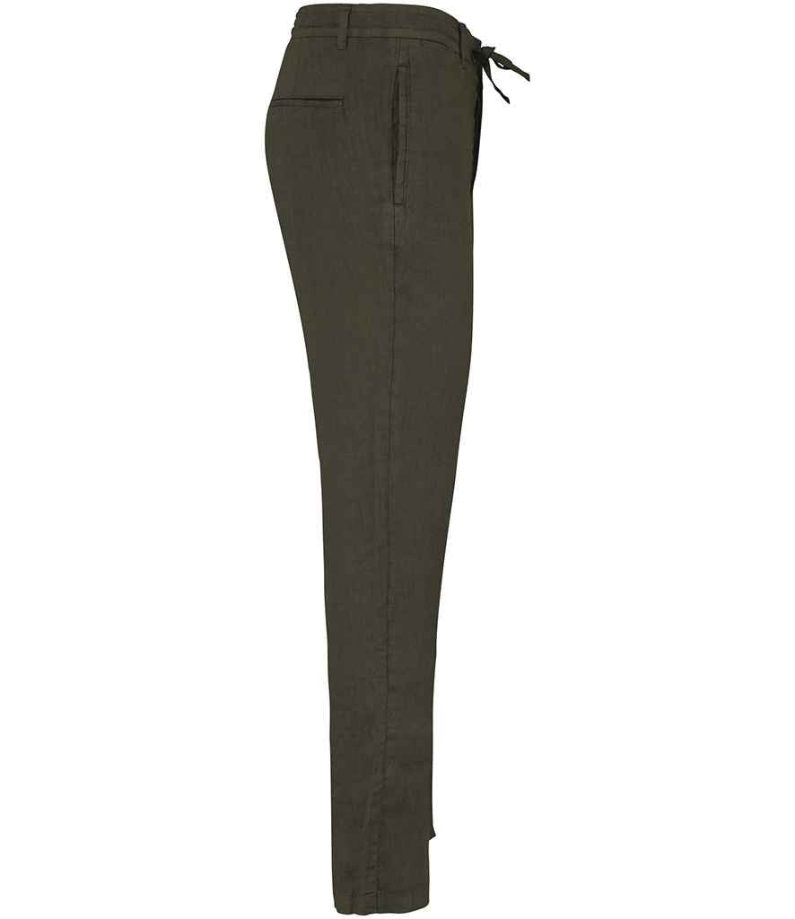 Spasso Faded Linen Trousers