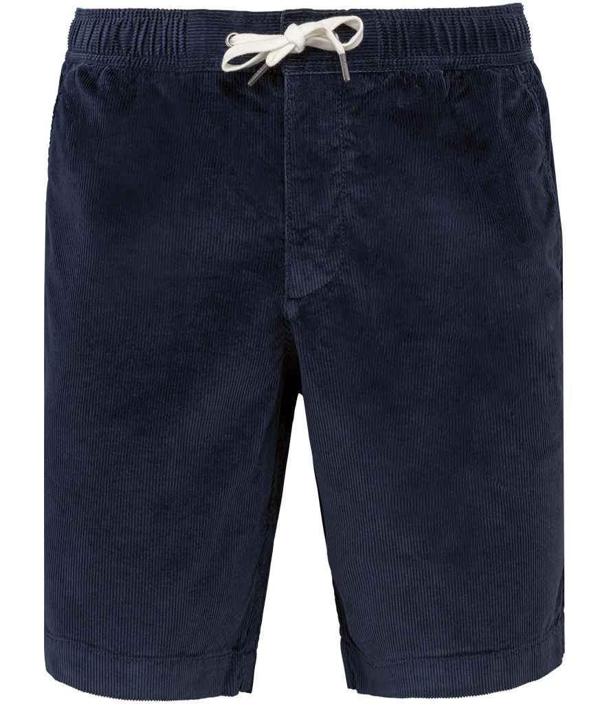 Spasso Corduroy Shorts in Navy