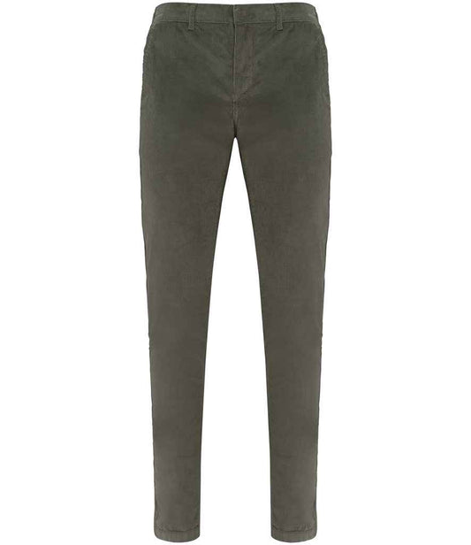 Spasso Corduroy Trousers in Pale Khaki