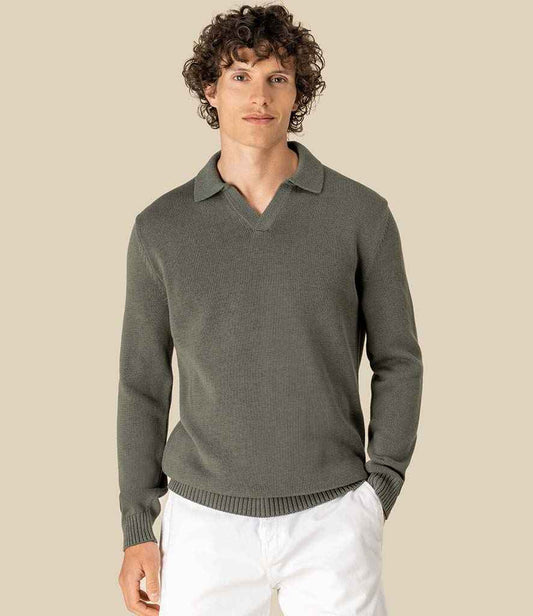Spasso Polo Collar Jumper