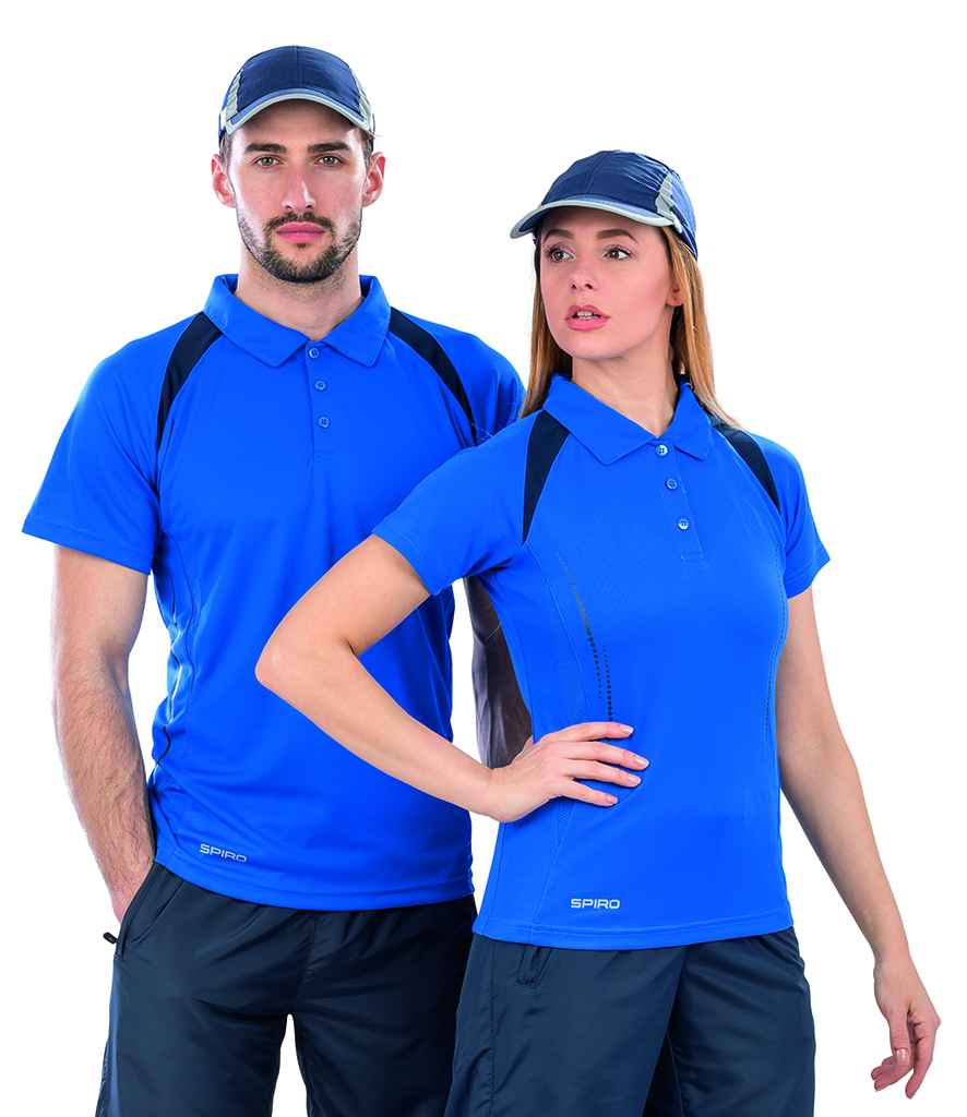 Spiro Spiro Ladies Team Spirit Polo Shirt Royal Blue/Navy