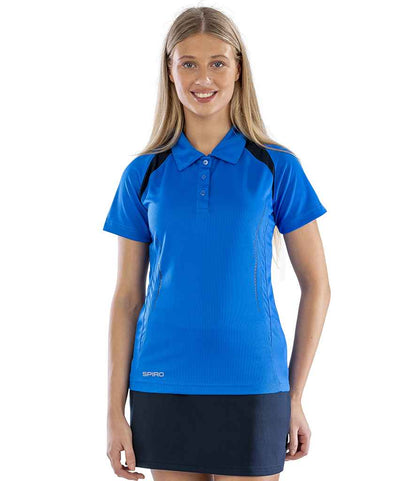 Spiro Spiro Ladies Team Spirit Polo Shirt Royal Blue/Navy