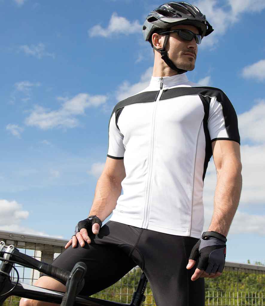 Spiro Spiro Bikewear Top White/Black