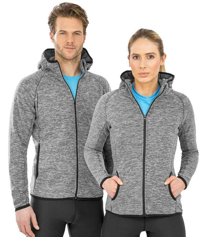 Spiro Micro Fleece Hoodie - model image
