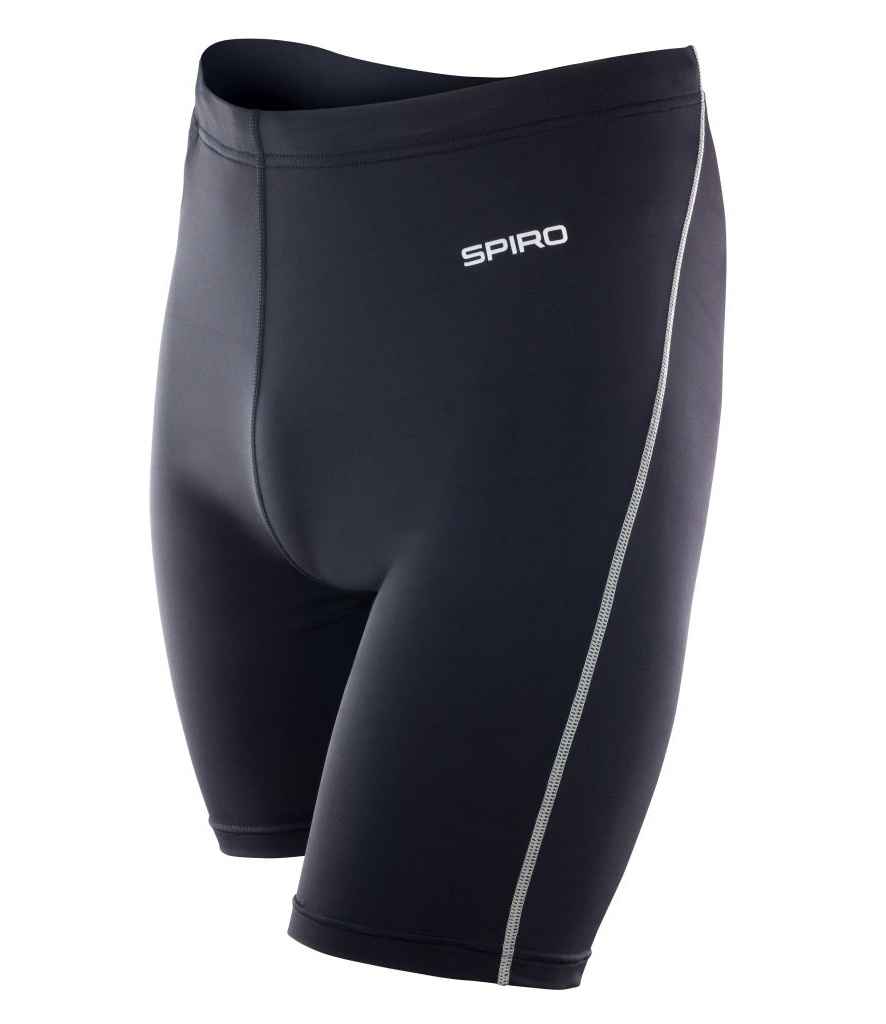 Spiro Bodyfit Base Layer Shorts in Black