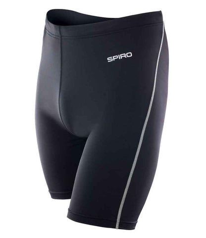 Spiro Bodyfit Base Layer Shorts in Black