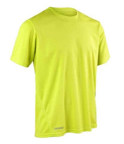 Spiro Spiro Quick Dry Performance T-Shirt Lime Green