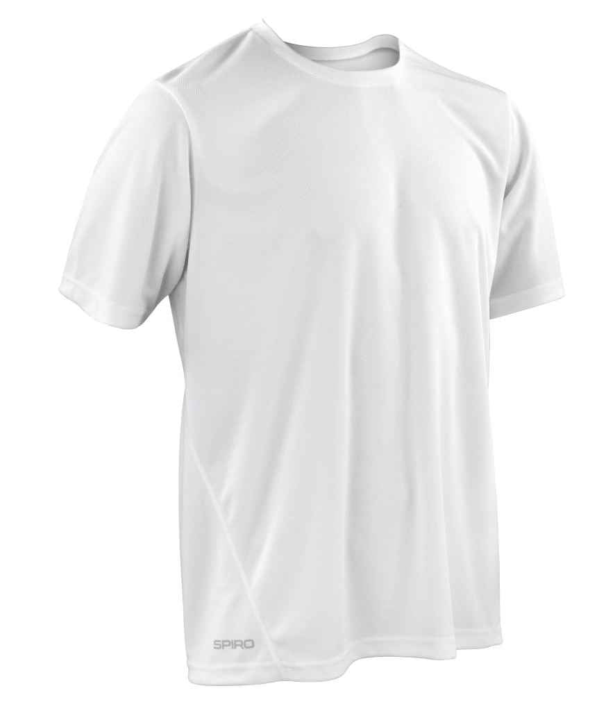 Spiro Spiro Quick Dry Performance T-Shirt White
