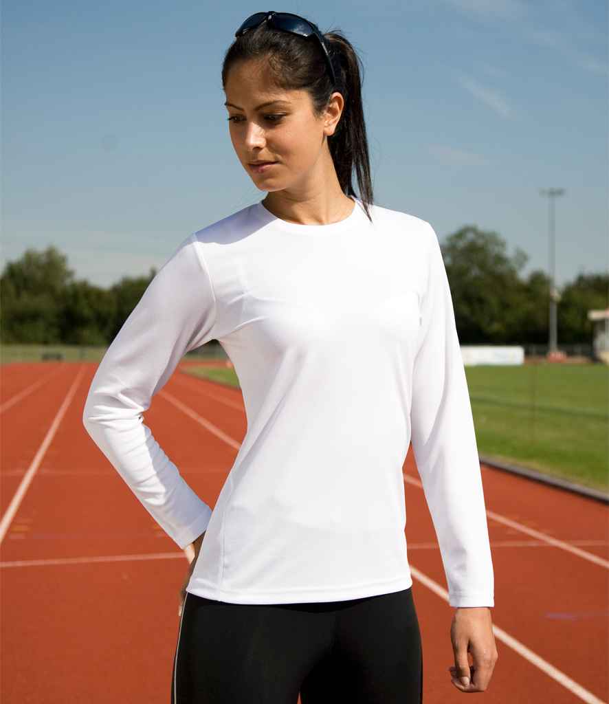 Spiro Spiro Ladies Performance Long Sleeve T-Shirt