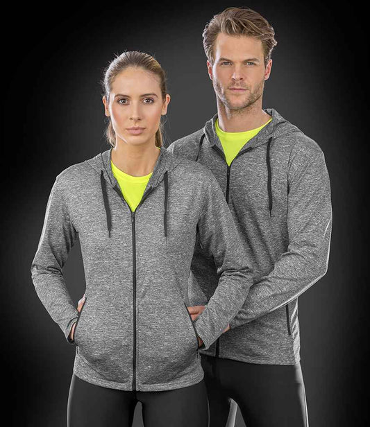 Spiro Hooded T-Shirt Jacket - model image
